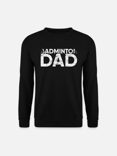 Badminton-vati For badminton lovers - Unisex Sweatshirt - black