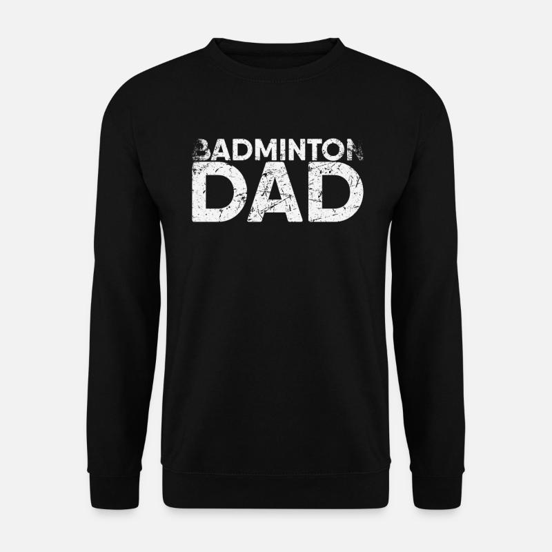 Badminton-vati For badminton lovers - Unisex Sweatshirt - black
