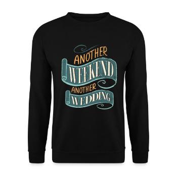 Un autre week-end, un autre mariage pour - Sweat-shirt Unisexe - noir - Devant - Alina (178cm) & Michal (187cm)