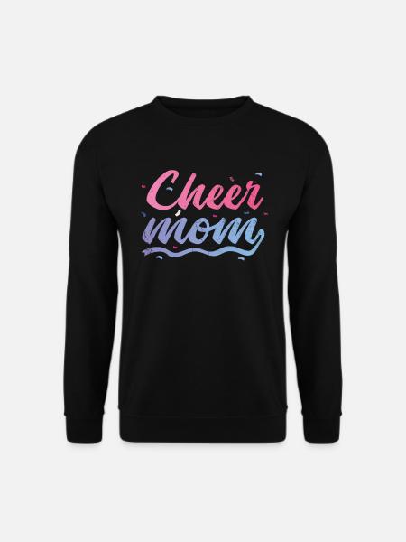 Cheer Mom Design Für Cheerleader Cheer - Unisex Pullover - Schwarz