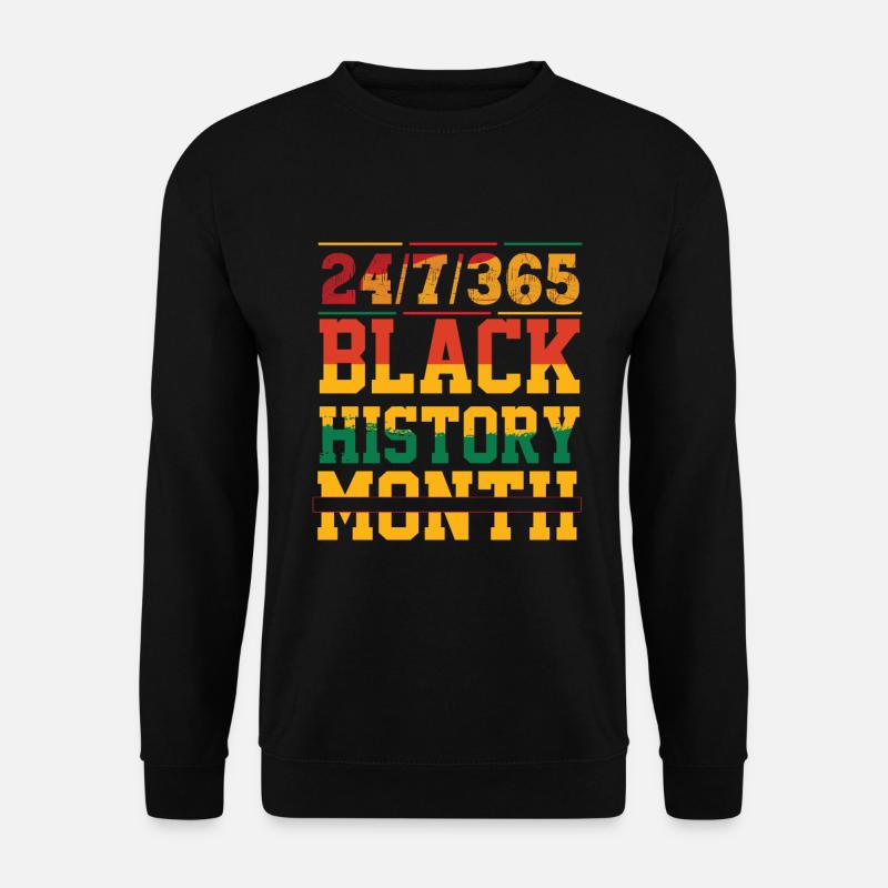 Black History - Unisex Pullover - Schwarz