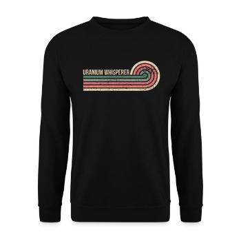 Nuclear Engineer - Unisex Sweatshirt - black - Front - Alina (178cm) & Michal (187cm)
