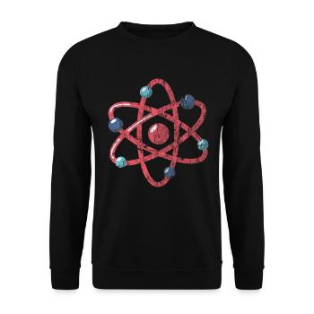 Nuclear Engineer - Unisex Sweatshirt - black - Front - Alina (178cm) & Michal (187cm)