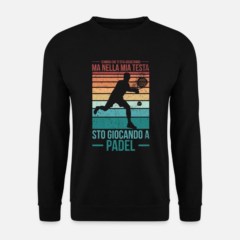 Padel-tennis - Unisex Pullover - Schwarz