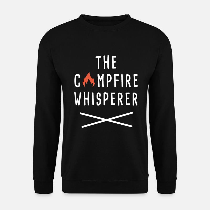 Der Lagerfeuerflüsterer - Unisex Pullover - Schwarz
