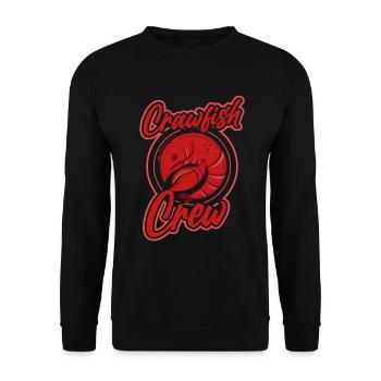 Crawfish Cajun & Crawfish Lobster Cooking - Unisex Sweatshirt - black - Front - Alina (178cm) & Michal (187cm)