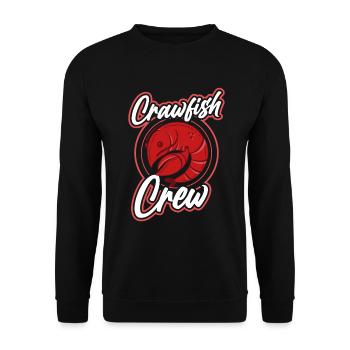 Crawfish Cajun & Crawfish Lobster Cooking - Unisex Sweatshirt - black - Front - Alina (178cm) & Michal (187cm)
