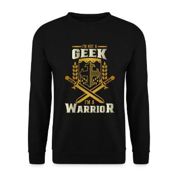 Larp Larper Larping Live Action Jeu de rôle - Sweat-shirt Unisexe - noir - Devant - Alina (178cm) & Michal (187cm)