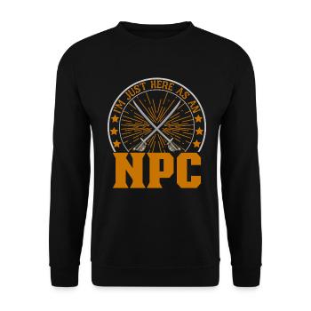Live Action Jeu de rôle Larp Larper Fantasy - Sweat-shirt Unisexe - noir - Devant - Alina (178cm) & Michal (187cm)