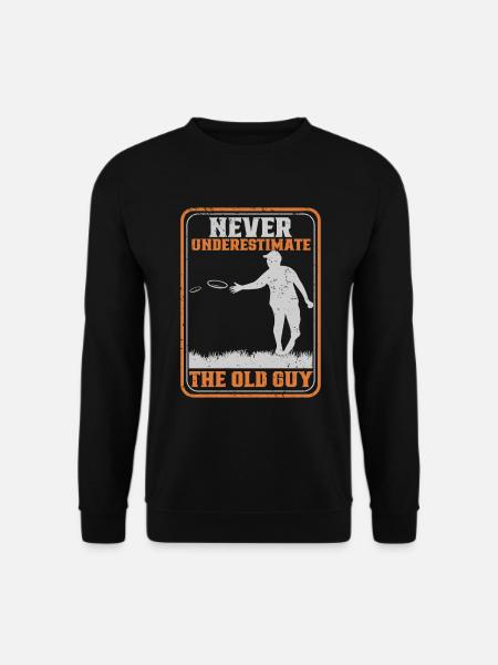 Freestyle Frisbee Disc Golf Frisbee Wettbewerb - Unisex Pullover - Schwarz