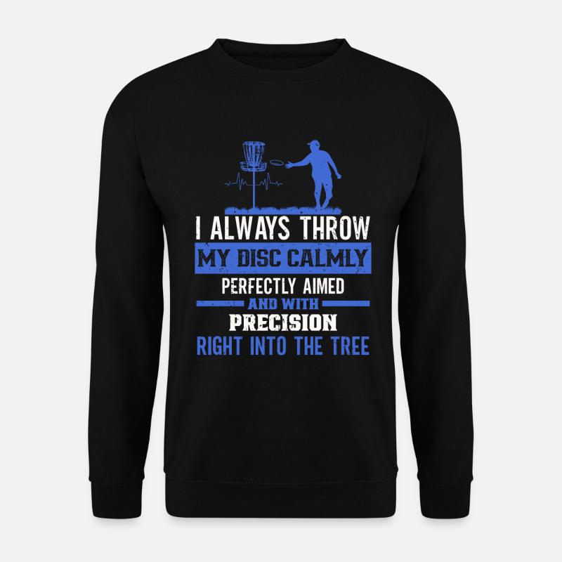 Disc Golf Player Frisbee Player - Unisex Sweatshirt - black