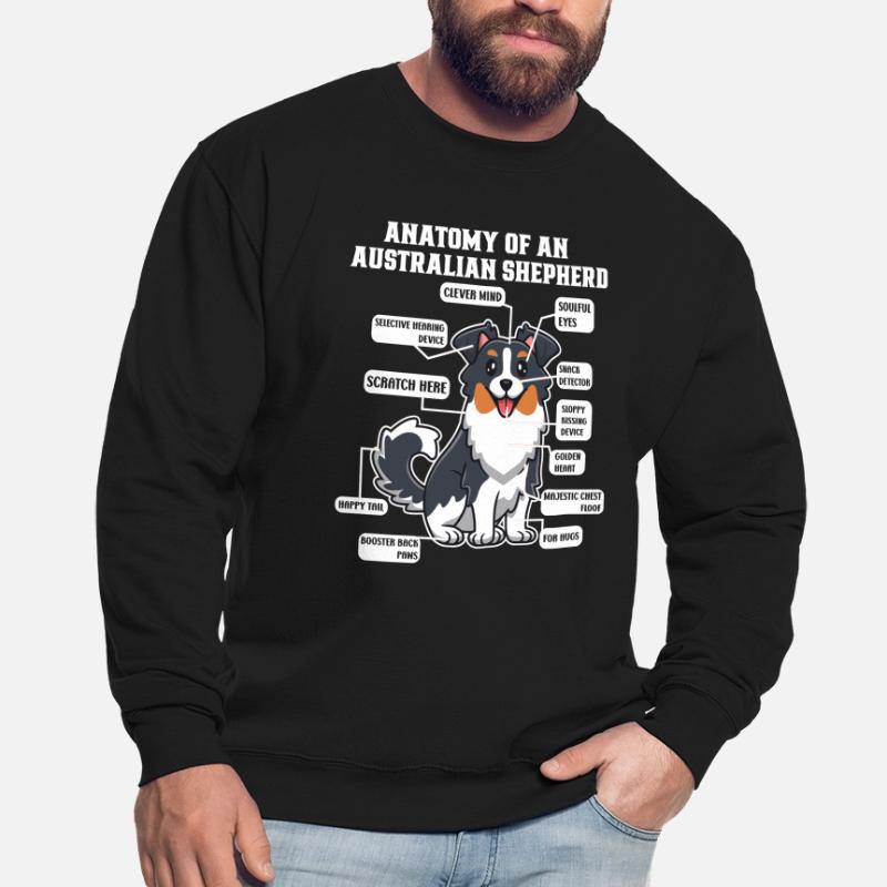 Australian Shepherd Aussie Dad Aussie Mom Unisex Sweatshirt