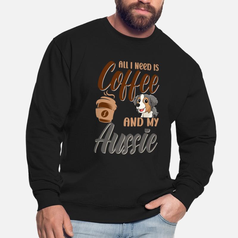 Australian Shepherd Aussie Dad Aussie Mom Unisex Sweatshirt
