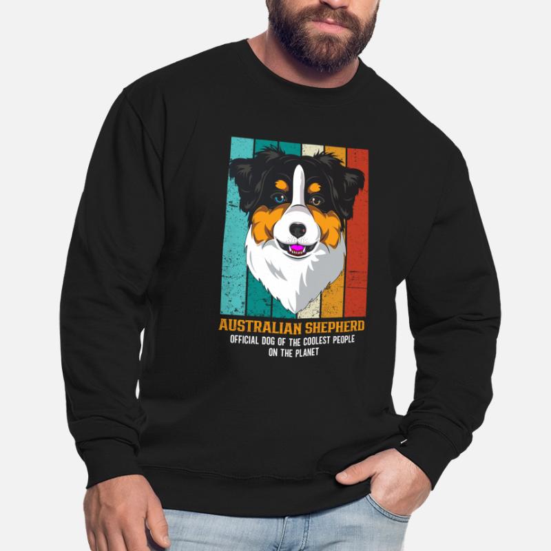 Australian Shepherd Aussie Dad Aussie Mom Unisex Sweatshirt