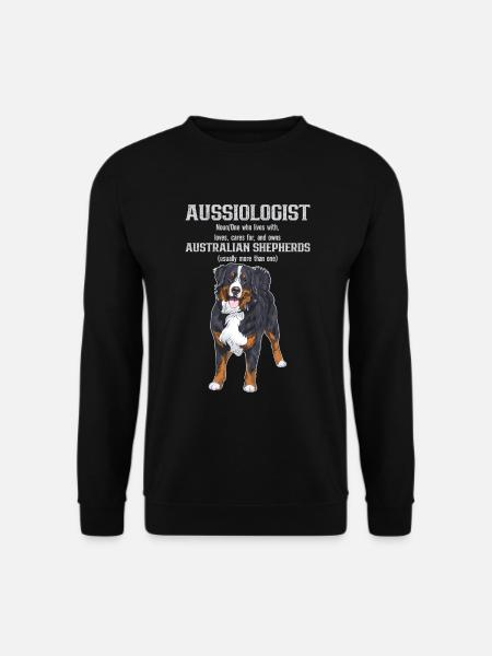 Australischer Schäferhund - Unisex Pullover - Schwarz