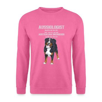 Australischer Schäferhund - Unisex Pullover - Pink - Vorne