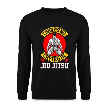 Jiu-Jitsu Jiu-Jitsu brésilien Arts martiaux - Sweat-shirt Unisexe - noir - Devant - Alina (178cm) & Michal (187cm)