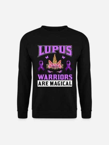 Lupus Awareness Month - Unisex Sweatshirt - black
