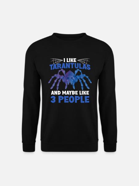 Tarentule - Sweat-shirt Unisexe - noir