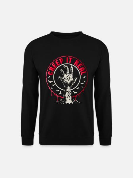 Costume d’Halloween Fête d’Halloween - Sweat-shirt Unisexe - noir