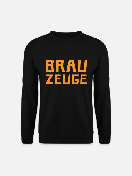 Brewman Beer Drinker - Unisex Sweatshirt - black