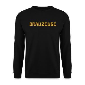 Brewman Beer Drinker - Unisex Pullover - Schwarz - Vorne - Alina (178cm) & Michal (187cm)