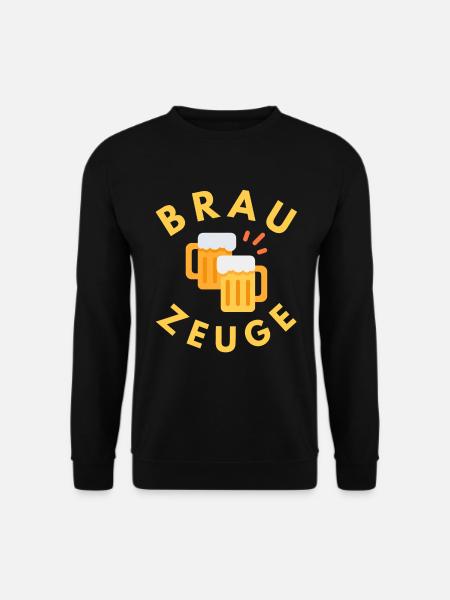 Brewware beer drinker - Unisex Sweatshirt - black