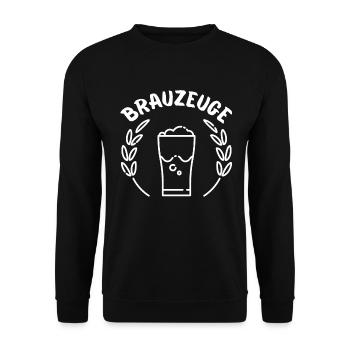 Buveur de bière Brewware - Sweat-shirt Unisexe - noir - Devant - Alina (178cm) & Michal (187cm)