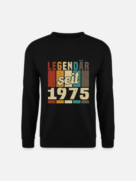 Legend since 1975 - Unisex Sweatshirt - black