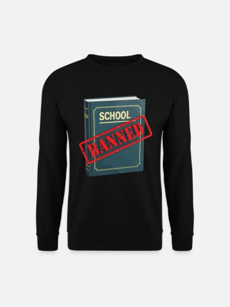 Book Banned - Unisex Sweatshirt - black