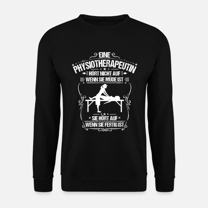 Physiotherapeutin Physiotherapeut Physiotherapie - Unisex Pullover - Schwarz