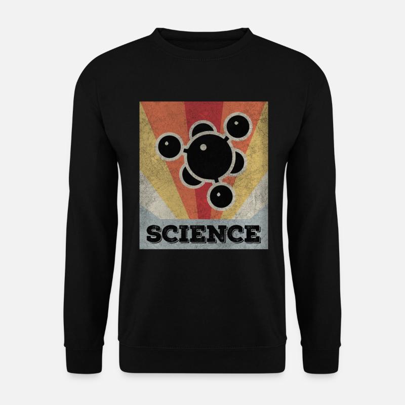 Science - Atom - Unisex Sweatshirt - black