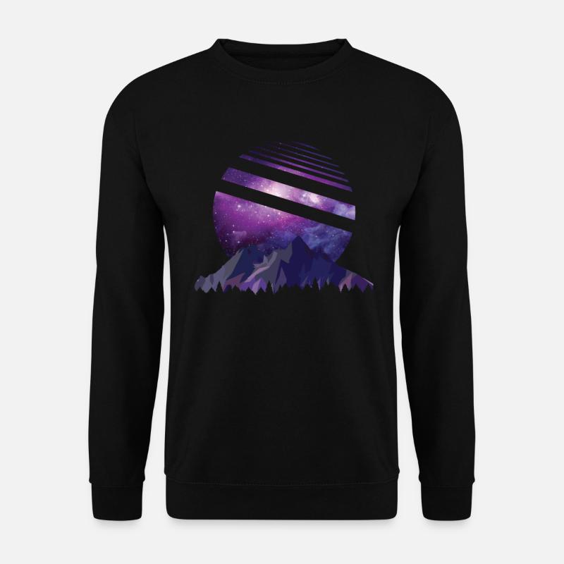 Galaxy - galaxy - Unisex Sweatshirt - black