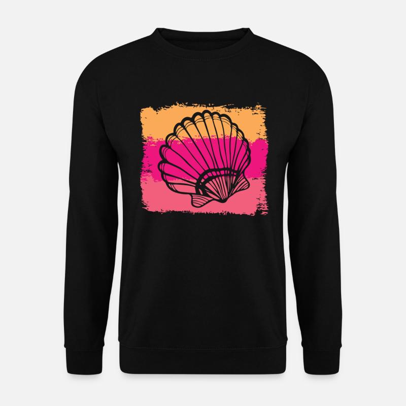 Muschel - Unisex Pullover - Schwarz