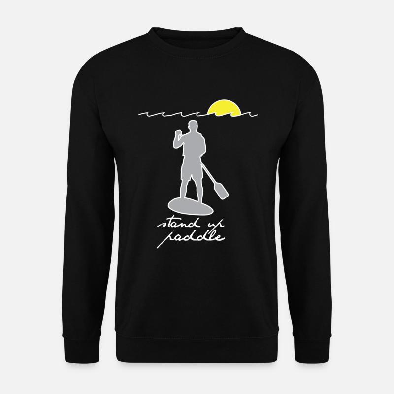 SUP - Stand Up Paddle - Unisex Pullover - Schwarz