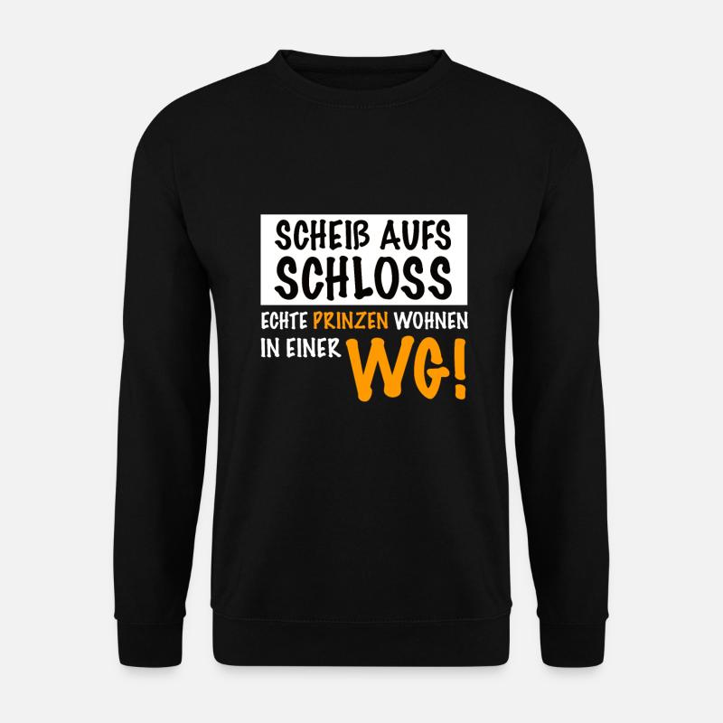 Mitbewohner Mitbewohnerin WG Geschenkidee - Unisex Pullover - Schwarz