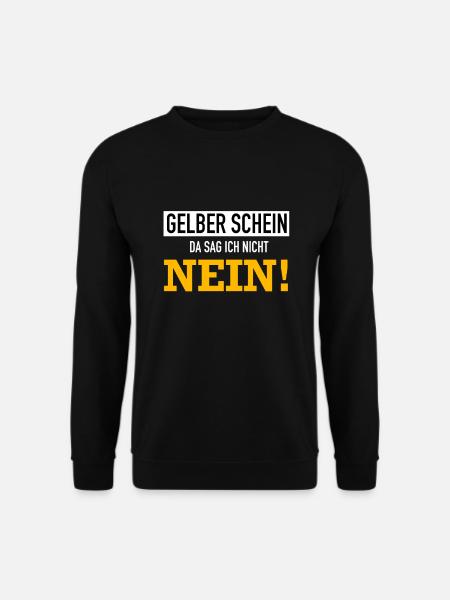 Krankgeschrieben Arbeitskollegen Geschenk - Unisex Pullover - Schwarz