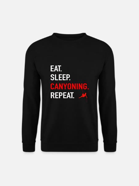 Canyoning - Sweat-shirt Unisexe - noir