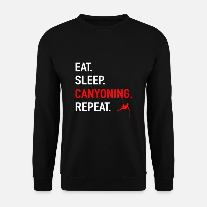 Canyoning - Unisex Sweatshirt - black