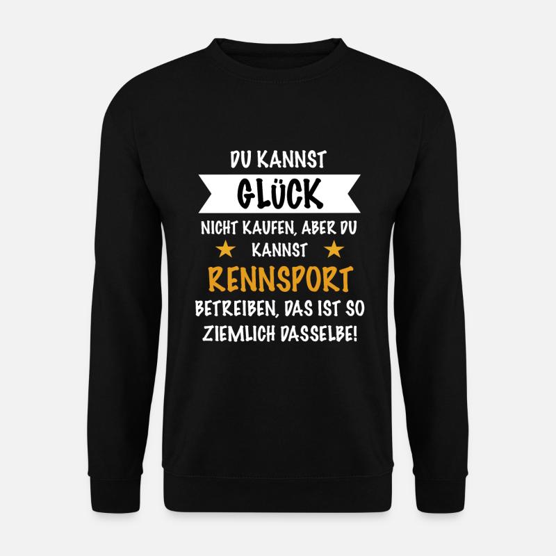 Rennsport Motorsport - Unisex Pullover - Schwarz