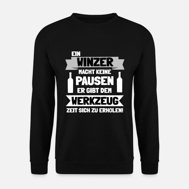 Winzer - Unisex Pullover - Schwarz