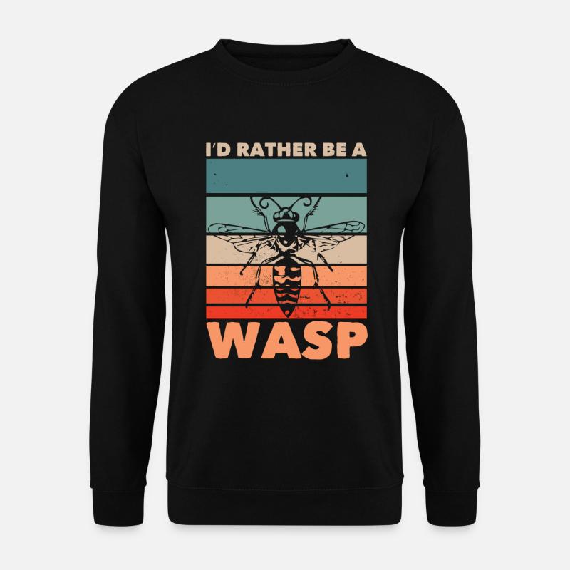 WASP Wasp Wasp Bee - Unisex Sweatshirt - black