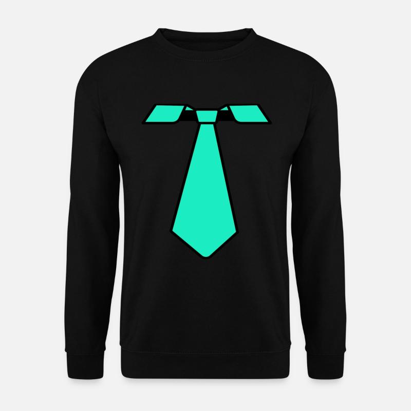 Cravate Mardi Gras Mardi Gras - Sweat-shirt Unisexe - noir