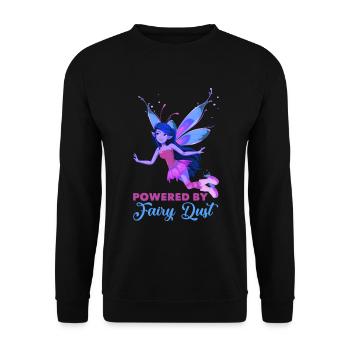 Conte de fées elfe - Sweat-shirt Unisexe - noir - Devant - Alina (178cm) & Michal (187cm)