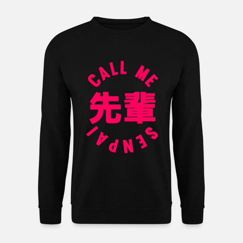 Senpai Japan - Unisex Pullover - Schwarz