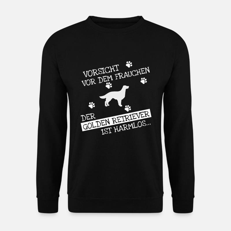 Golden Retriever - Unisex Pullover - Schwarz
