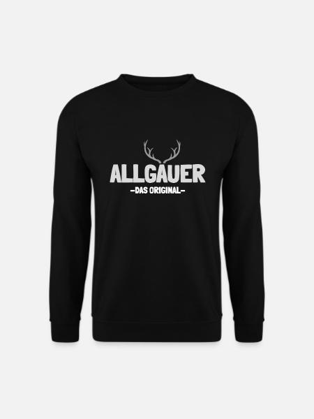Né dans l’Allgäu - Sweat-shirt Unisexe - noir