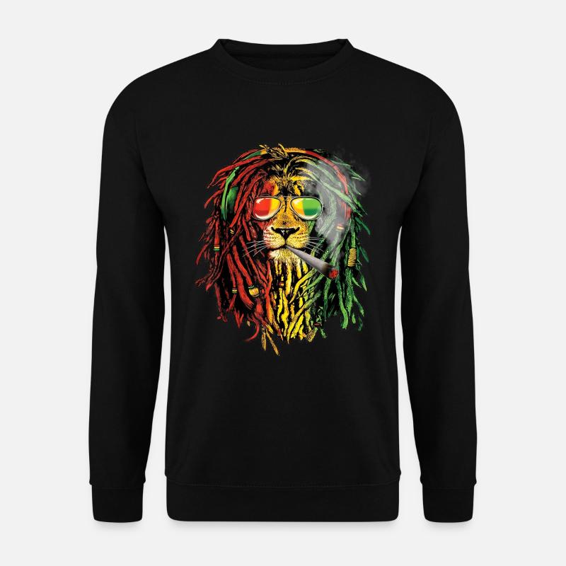 Cannabis Hemp THC 420 - Unisex Sweatshirt - black
