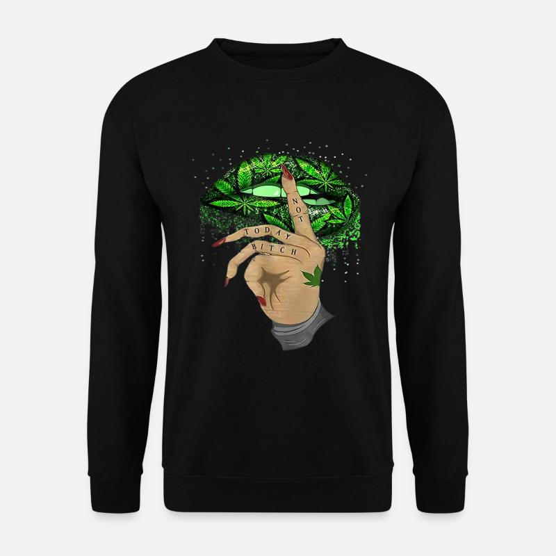 Cannabis Hanf THC 420 - Unisex Pullover - Schwarz