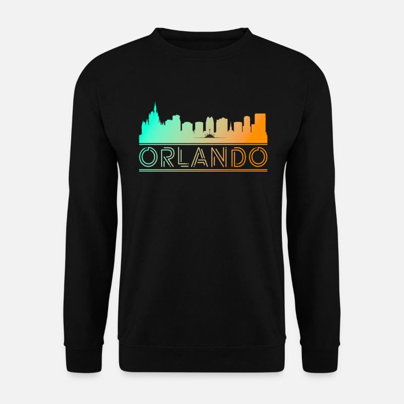 Orlando Stadt Reisen - Unisex Pullover - Schwarz